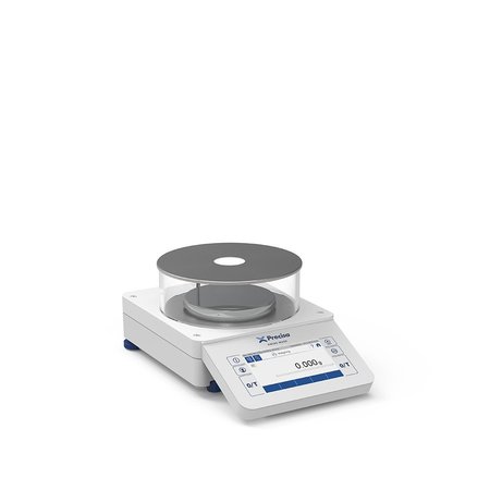 PRECISA 620 g, .001 g, Milligram Balance, Internal Calibration, 4.7 OD Platter, GLP/GMP Compliant, Ethernet PT 620M SCS